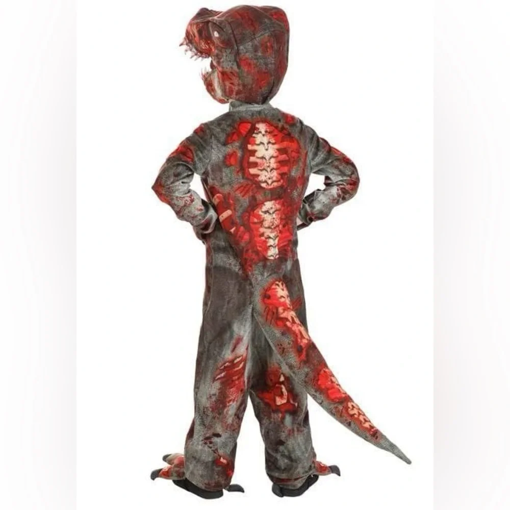 Kids Zombie Dinosaur Costume size 5/6